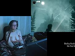 Naked alan wake playthrough part 9 with big natural tits