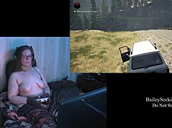 Naked alan wake playthrough part 9 with big natural tits
