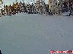 Hey, amateur teen 18+ with small tits gets cum on pussy!