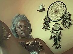 Nae in Bed Playing with Her Twat and Big Ass