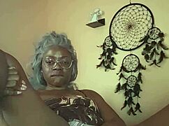 Nae in Bed Playing with Her Twat and Big Ass