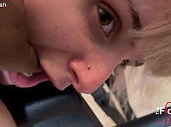 Evie christian screams on obedience bench!