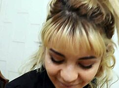 Kyra Sex teases, Want my card for shopping? Earn it with a rough deepthroat!