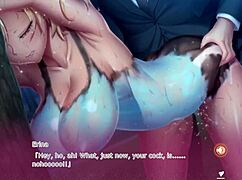 Cheeky Gal Becomes Sensei's Meat Masturbator