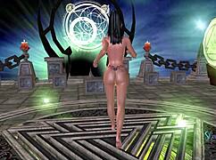 Asian mother-in-law in 3D anime hentai sex!