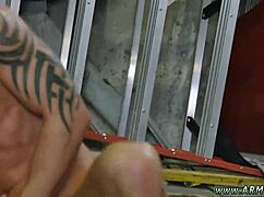 damn, old men in gay emo fight club sex