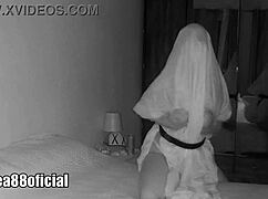 Ghost Caught on Camera at Halloween Party