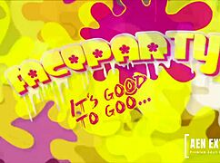 i got big boobed bimbo whore cindy behr four cock facial cum bath