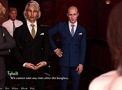 Teacher's Intriguing Piano Game with Bold Brass