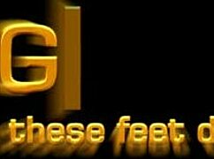 In this casual scene, the asian girl gives a footjob with her sexy long toenails