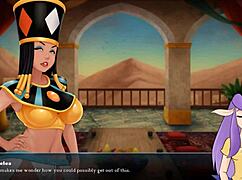 caulifla gives rough blowjob in dragon ball hentai