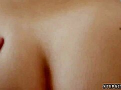 Cute german teen 18+ and brunette high socks fighting for affection 😍