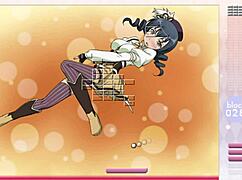 Makishima Saori Strips Intensely