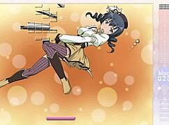 Makishima Saori Strips Intensely