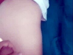 Friend's wife rubs dick till orgasm