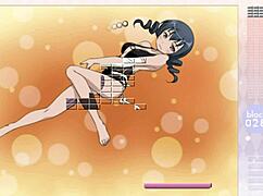 Makishima Saori Strips Intensely