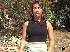 Lexie Gets Fucked by Huge Cock Outdoors