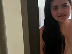 Stepsister Notices Him Watching Her Masturbate And Fulfills His Fantasy Of Fucking Her Latina Ass.