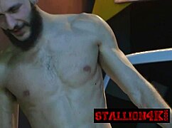 epic homosexual threesome banging hard at local restaurant