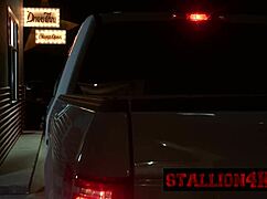 epic homosexual threesome banging hard at local restaurant