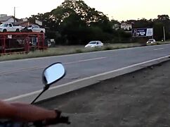 Big tits creampie in voyeur car ride