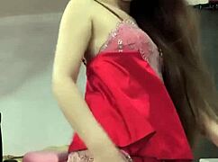 Lace Dress Dance Showing Ass and Tits