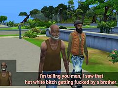 African BBC Overpowers Cuckold's Wife In Anime Hentai - Part 2