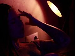 Hot Tattooed Girl Performs Soft Masturbation