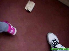 i watch the girl next door swallow cum in public blowjob