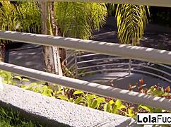 cute lola enjoys intense session with asian keni