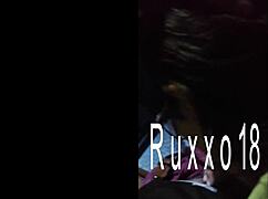 latina stranger sucks cock on cable car outdoor