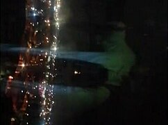 latina stranger sucks cock on cable car outdoor