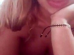cklover webcam show with blonde big tits masturbation 😘