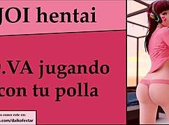 D Va Wants To Play With Your Cock In Joi Game