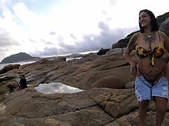 Big Tits Creampie Action on Gaúcho Rocks