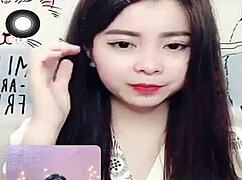 pretty bunny performs live show with full face and engaging conversation