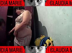 european woman enjoys oral before dinner, getting excited and climaxing on friend's face