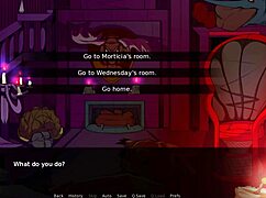 In the night club, ebony dancer with big tits seduces during huniepop game fun.