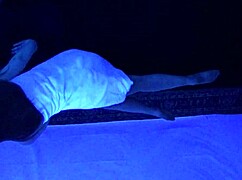 Gigi Breeze's Top Blacklight Massage Session