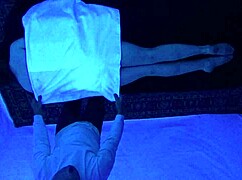 Gigi Breeze's Top Blacklight Massage Session