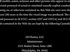 Restrained teen sub sucking doms cock