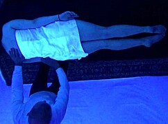 Gigi Breeze's Top Blacklight Massage Session