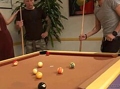 scarlet red rides big cock!