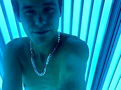 Kevin V says, 'Watch me use this dildo in public.'