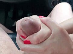 My Redhead Wife Loves Giving Handjobs and Taking Cum from My Hard Cock