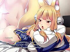 ejaculation time: play with fox girl ep2, giving her a creampie