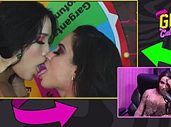 monique bertolini falando das modelos gostosas da california tv