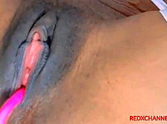 Ebony bartender bent over for doggystyle fucking after cheating