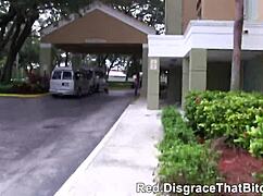 NY teen 18+ hottie pays for hardcore shaved pussy action