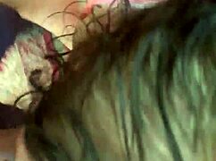 Milf sucks down all the cum